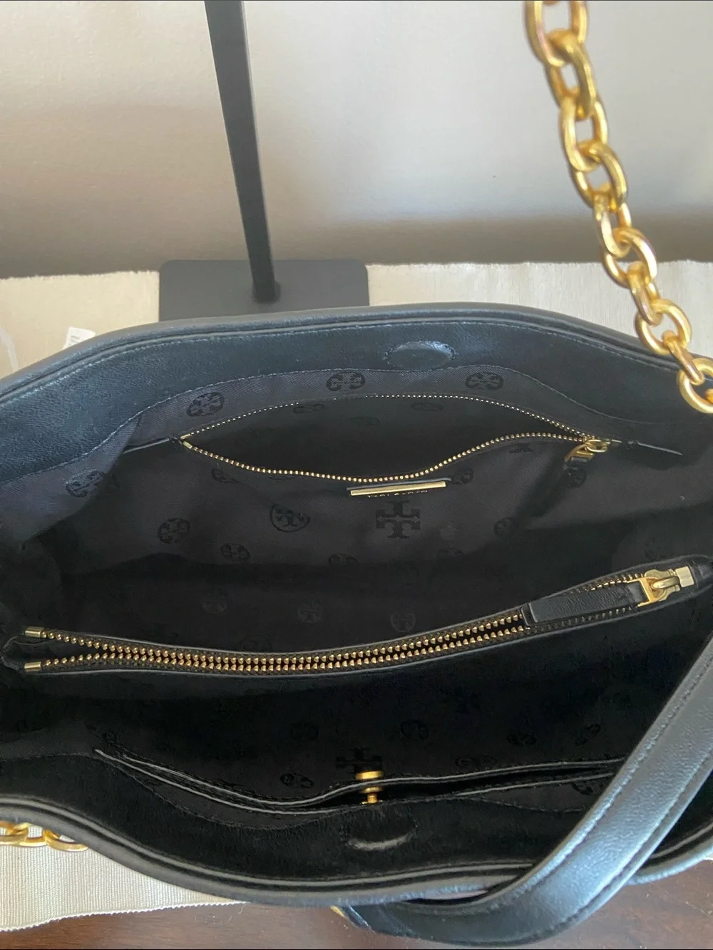 Tory Burch Alexa Quilted Slouchy Leather Tote Bag
